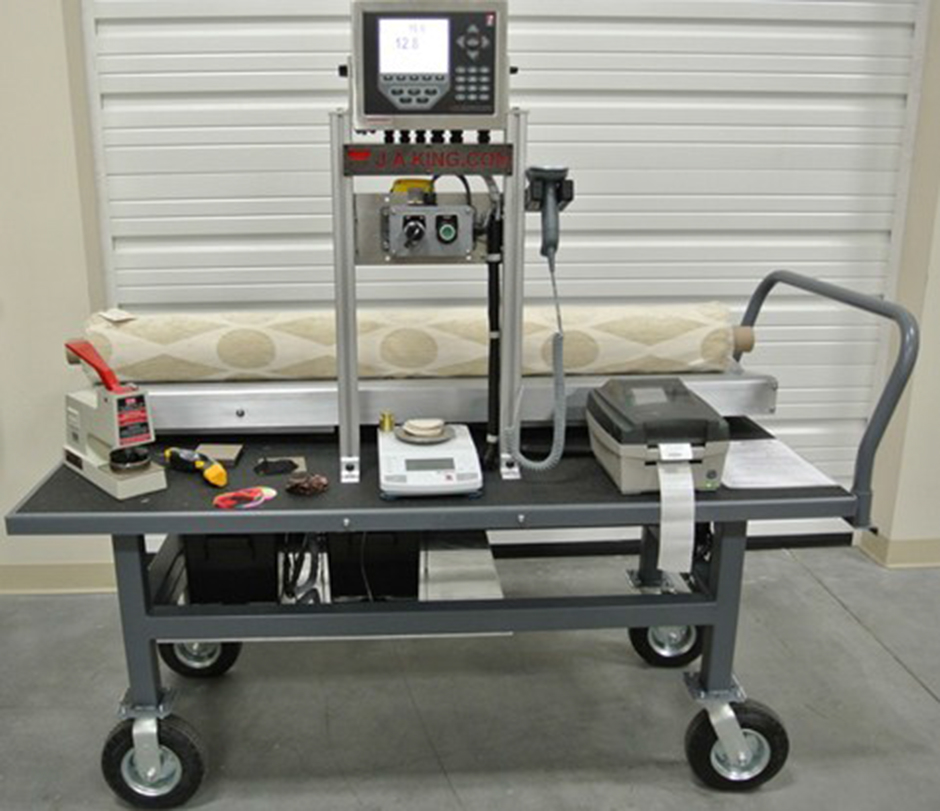 Fabric Roll Measurement System J. A. King